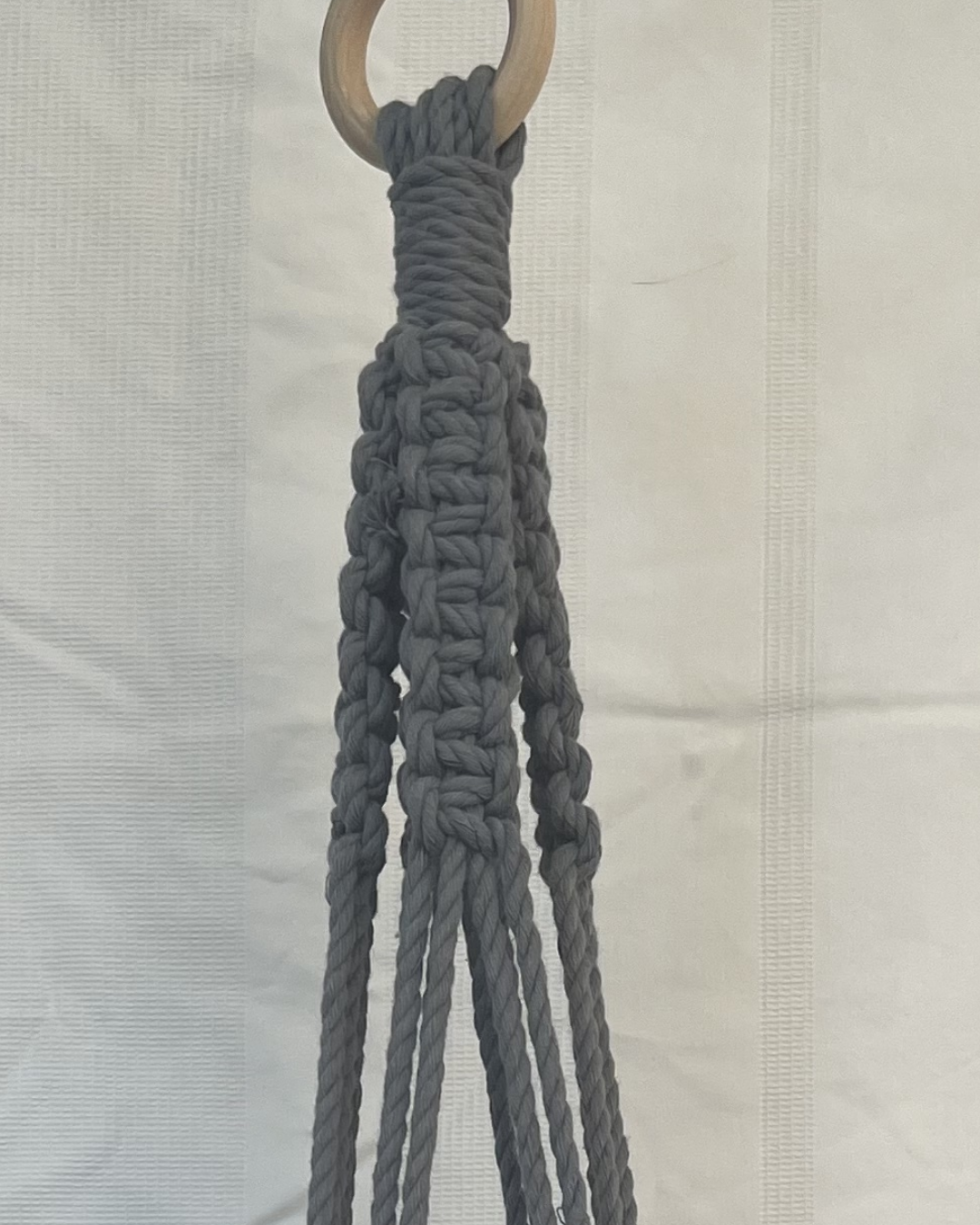 Monochrome Plant Hangers – Handmade with 100% Recycled Cotton