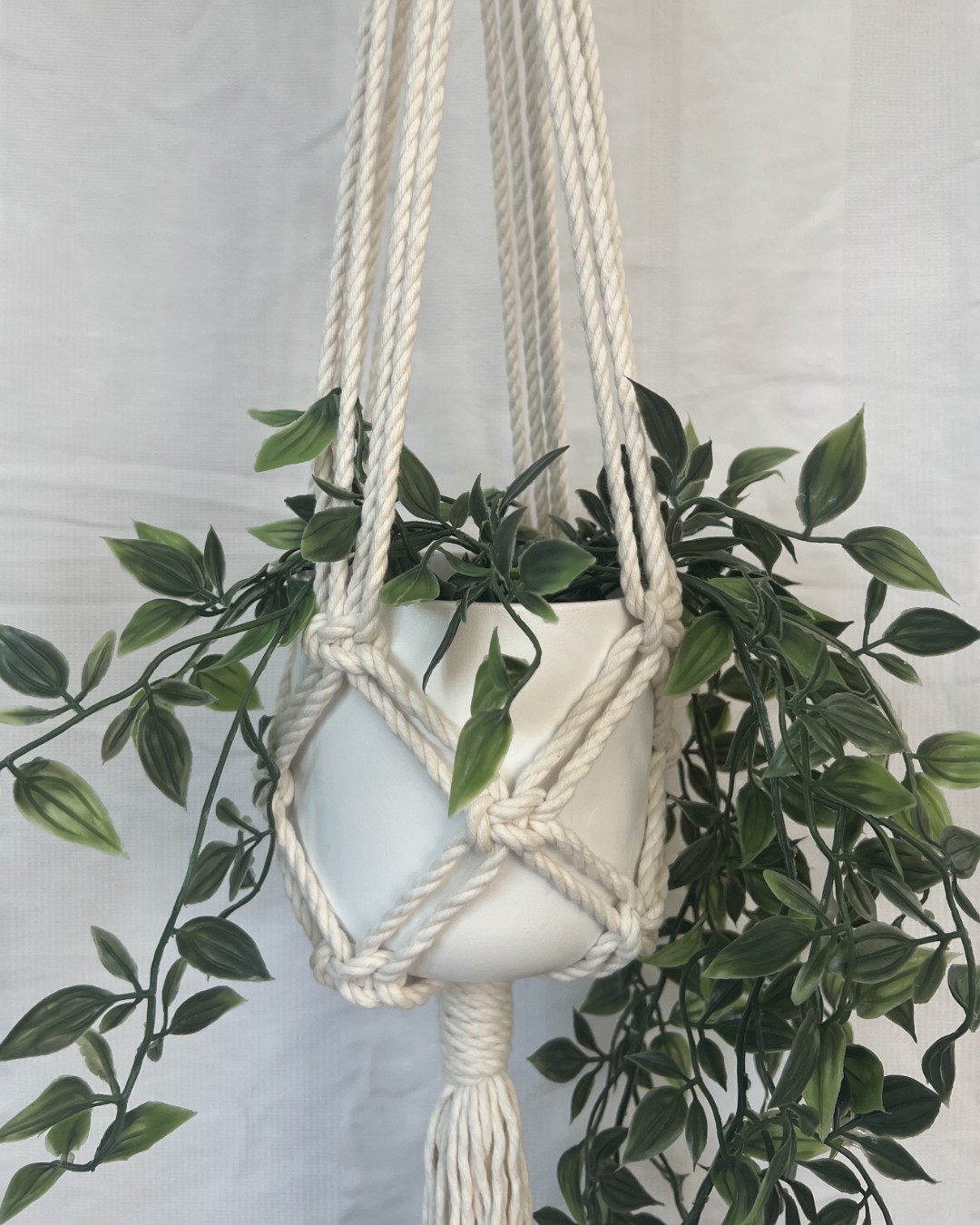 Natural Macramé Plant Hanger