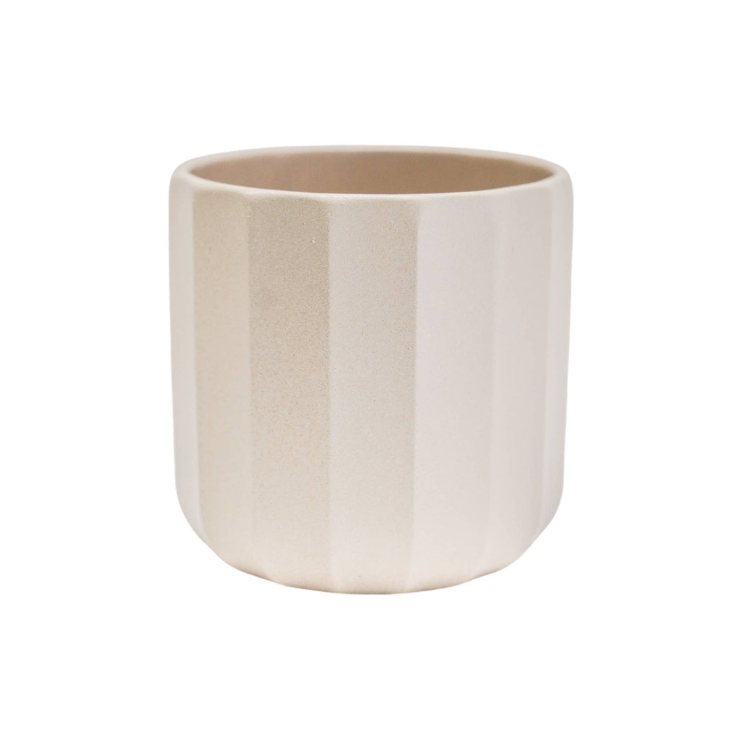 Cream GEO Plant Pot