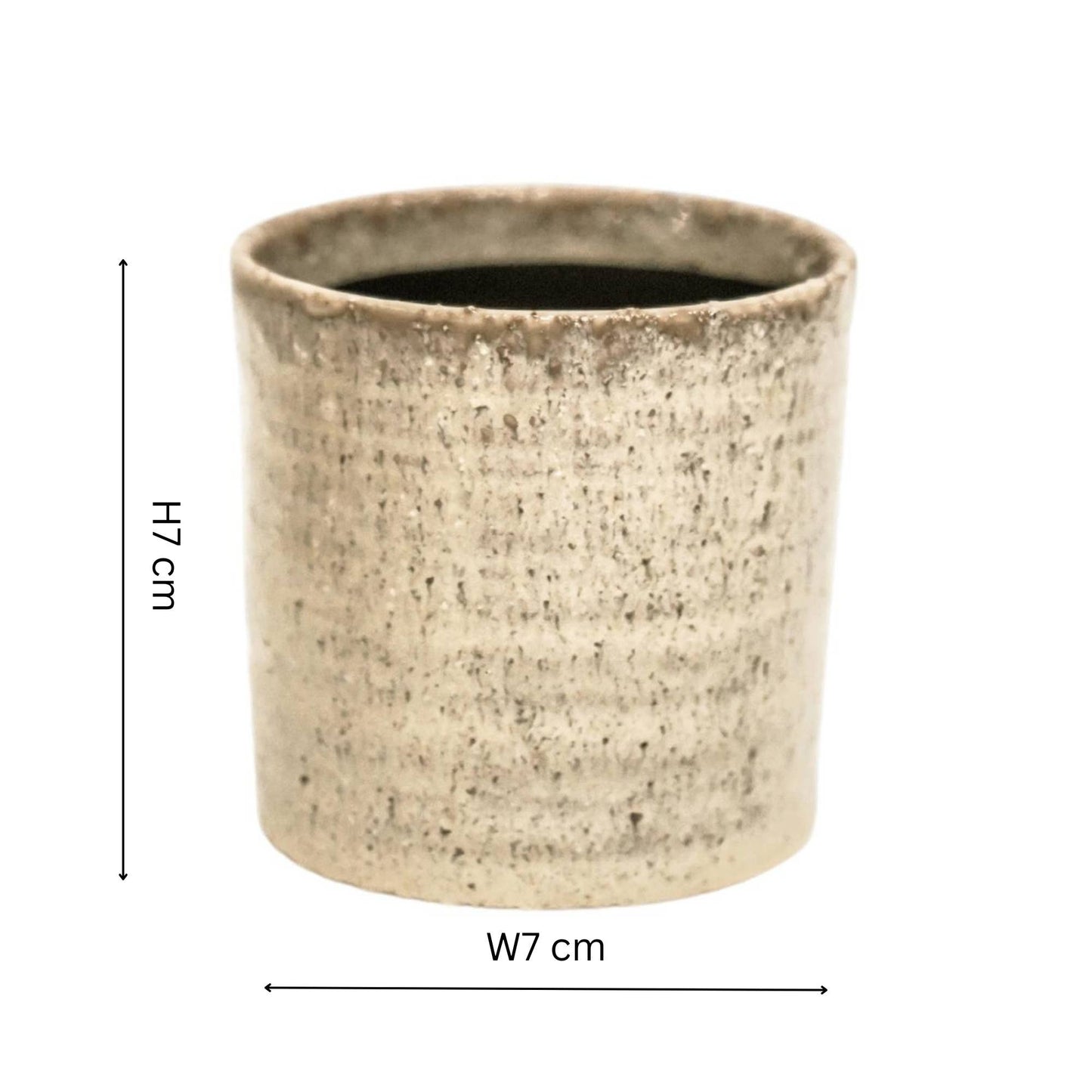 Glazed Ceramic Mini Indoor Planter