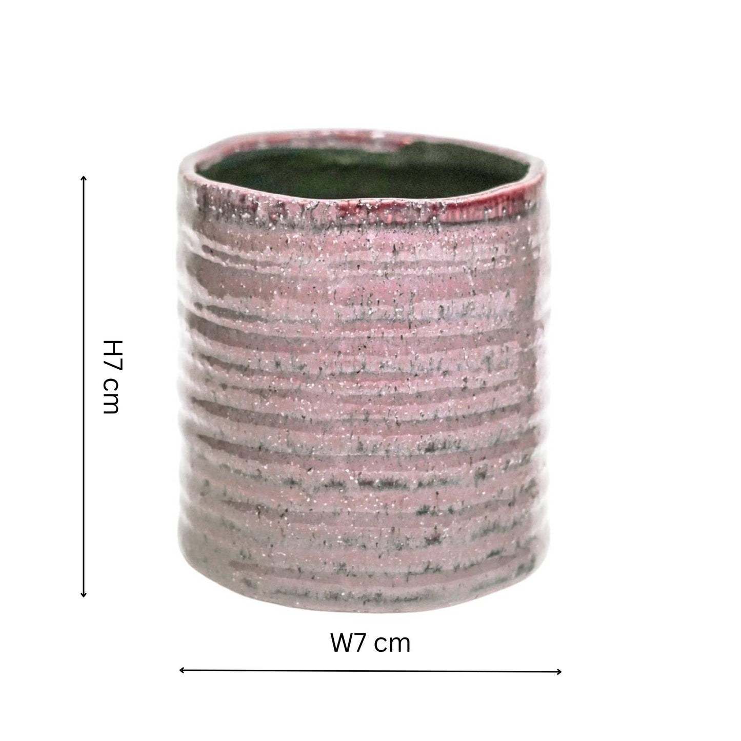 Glazed Ceramic Mini Indoor Planter