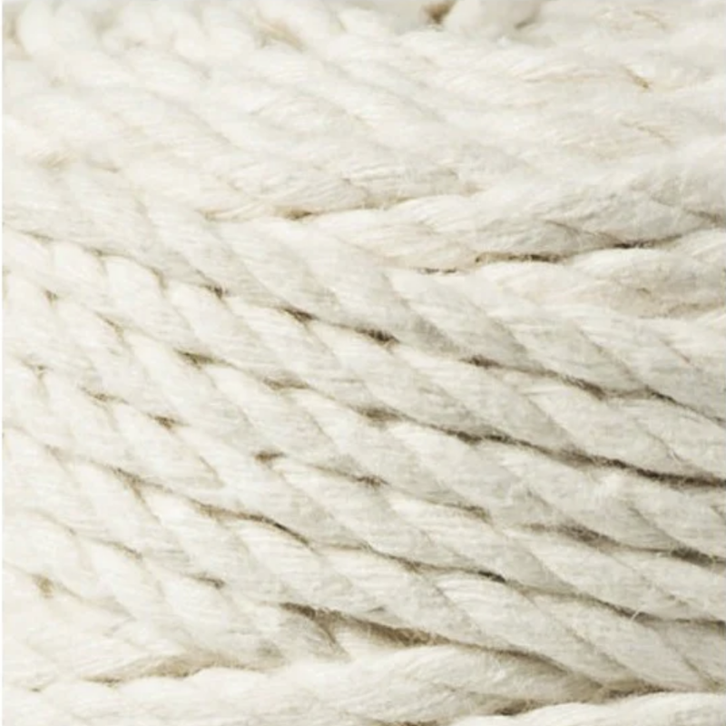 Close-up of cream toned cord.