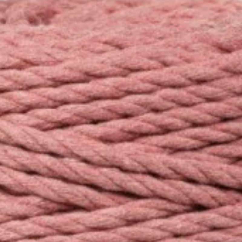 Close-up of dark pink cord.