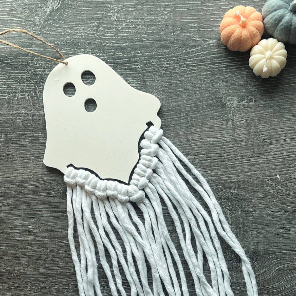 Beginner-Friendly Macramé Ghost Kit